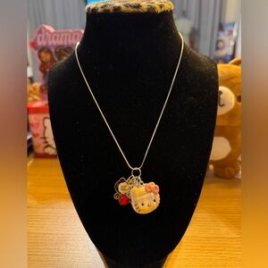 Hello kitty silver pendant necklace #1